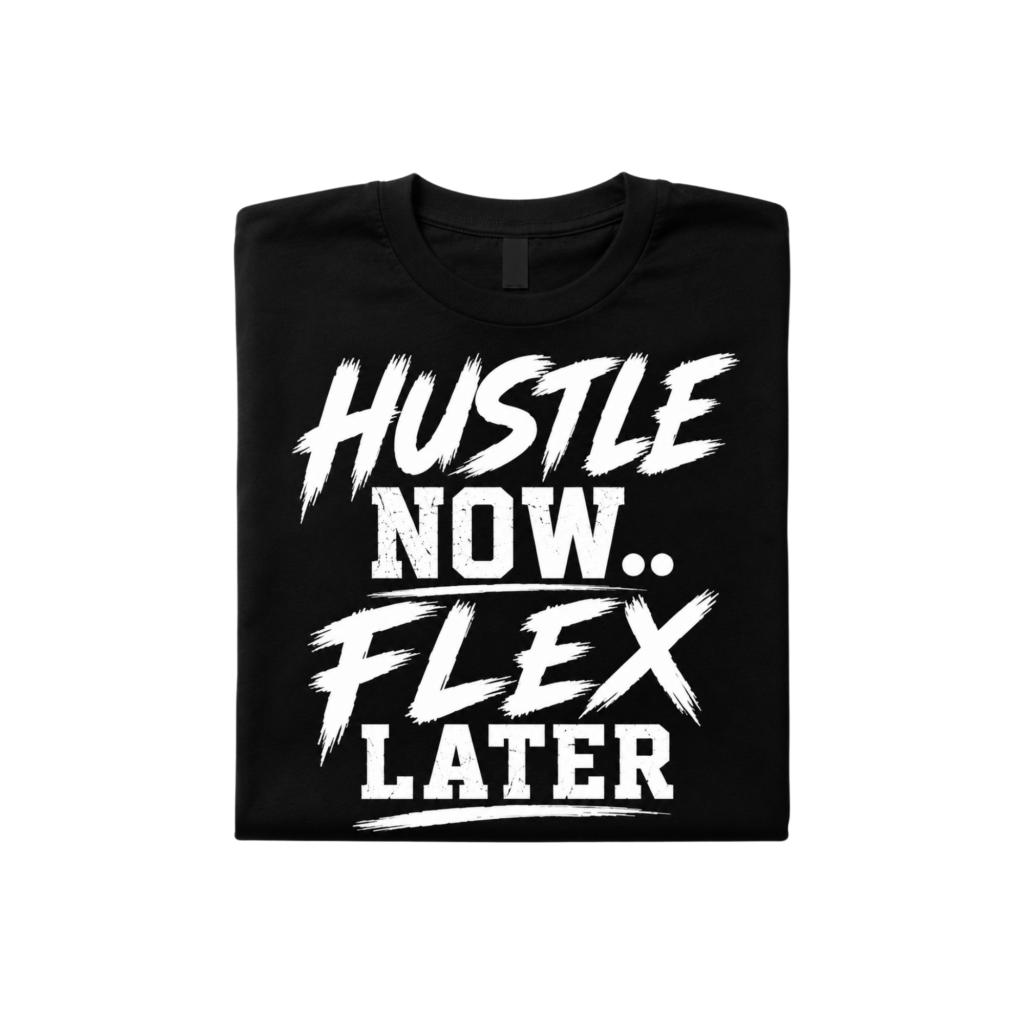 Hustle Now Flex Later Tee